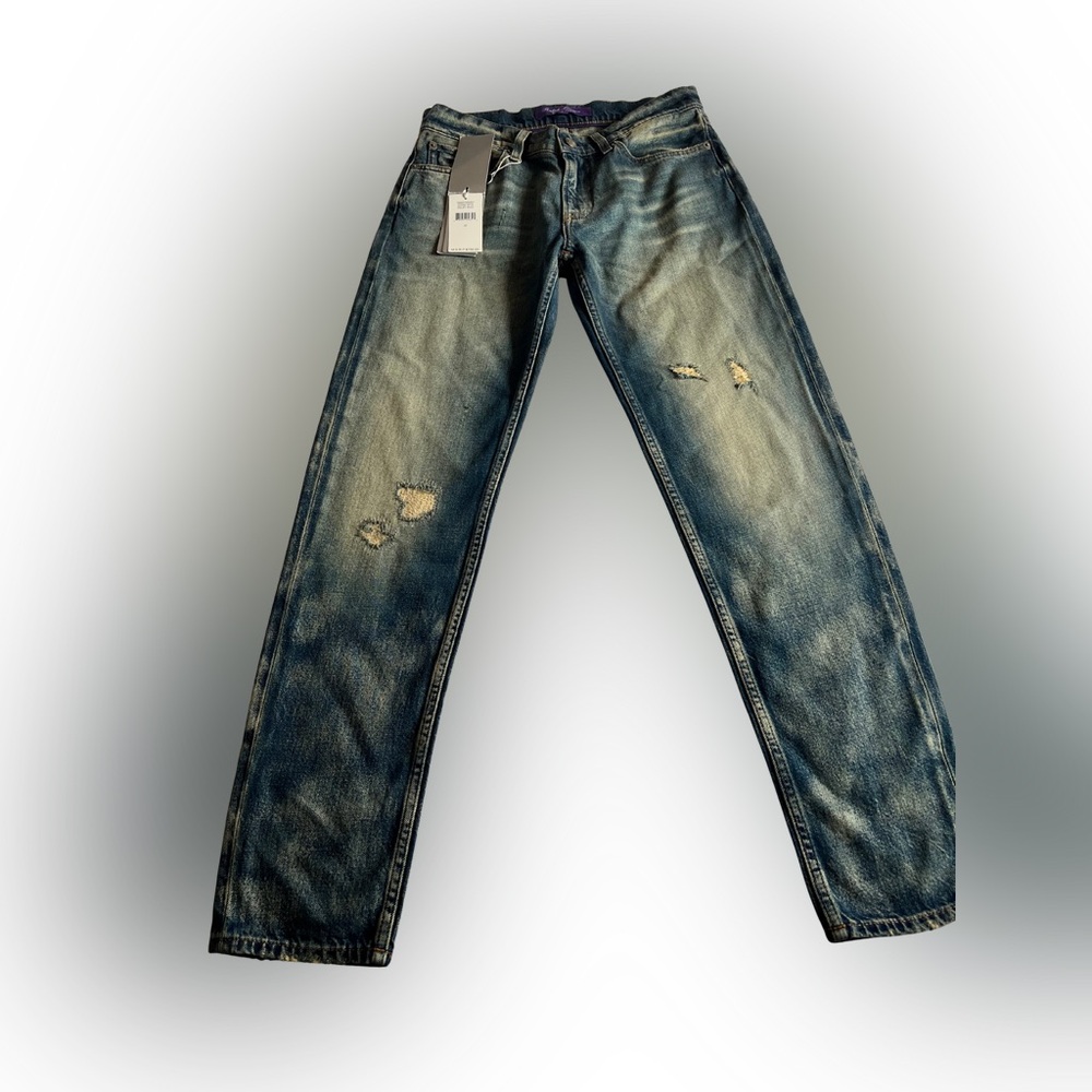 Mid rise boyfriend jeans
